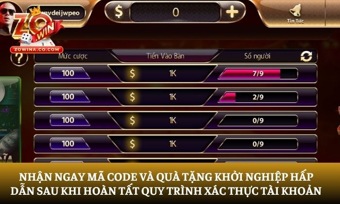đăng ký Zowin đăng ký Zowin