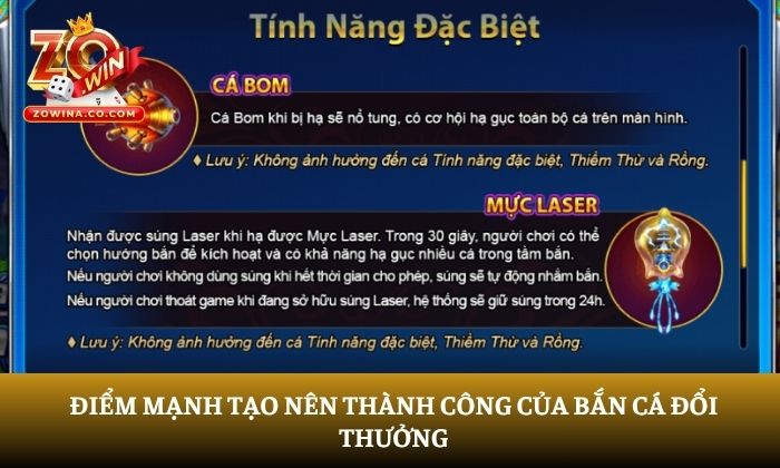 bắn cá đổi thưởng