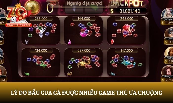 bầu cua cá online
