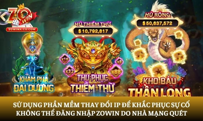 đăng nhập Zowin